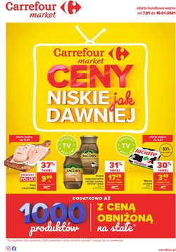 Gazetka Carrefour Market Ceny niskie jak dawniej od 07.01.2021