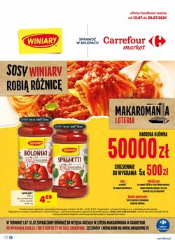 Gazetka Carrefour Market od 13.07.2021