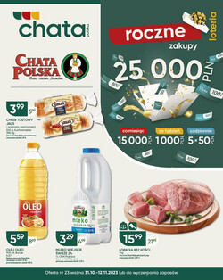 Gazetka Chata Polska od 30.10.2023