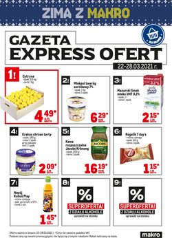 Gazetka Makro Express ofert od 22.03.2021