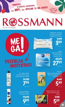 Gazetka Rossmann od 01.10.2021