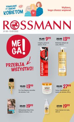 Gazetka Rossmann od 01.03.2022
