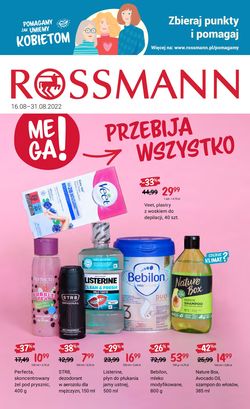Gazetka Rossmann od 16.08.2022