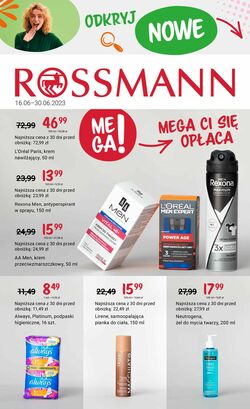 Gazetka Rossmann od 16.06.2023