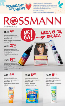 Gazetka Rossmann od 01.08.2023