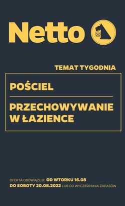 Gazetka TESCO od 16.08.2022