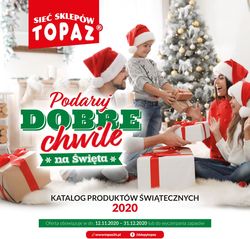 Gazetka Topaz Gazetka Świąteczna 2020 od 12.11.2020