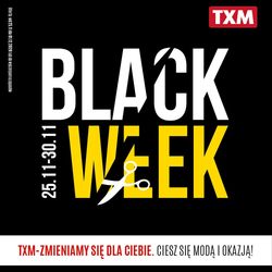Gazetka TXM Black Friday 2020 od 25.11.2020