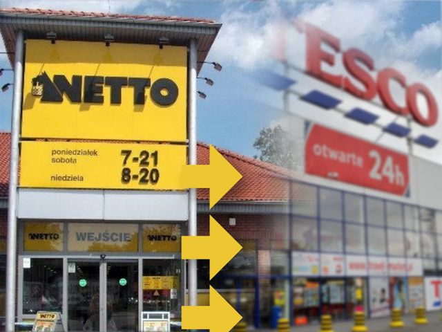 Netto przejmuje 301 sklepów Tesco w Polsce
