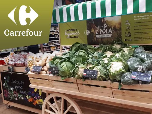 Carrefour wprowadza BARDZO lokalne warzywa i owoce!