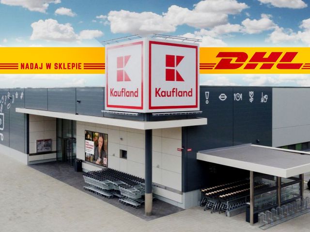 Paczkę nadasz na zakupach w Kauflandzie – współpraca z DHL coraz lepsza