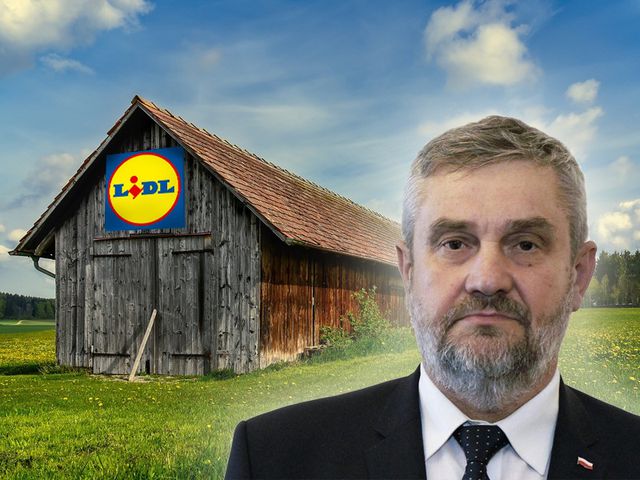 Minister porównał Lidla do stodoły, o co chodzi?