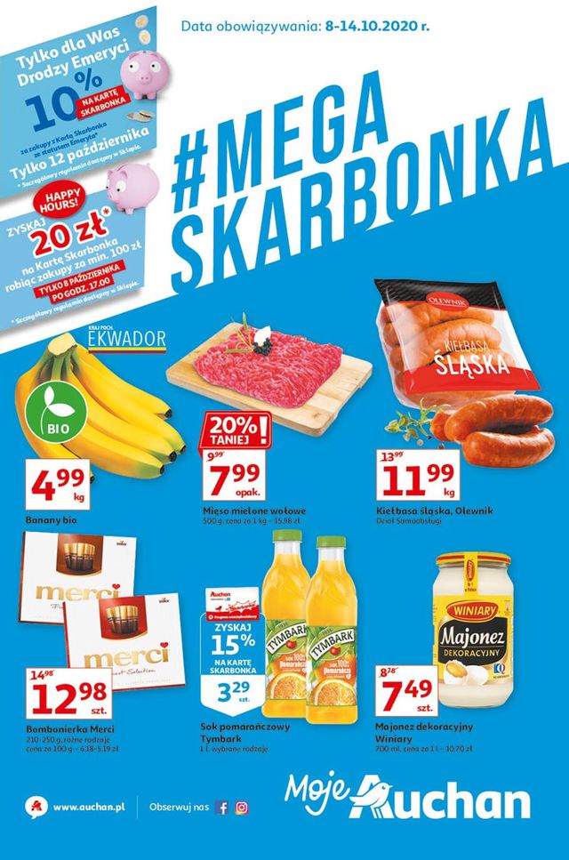 Auchan Gazetka od 08.10.2020