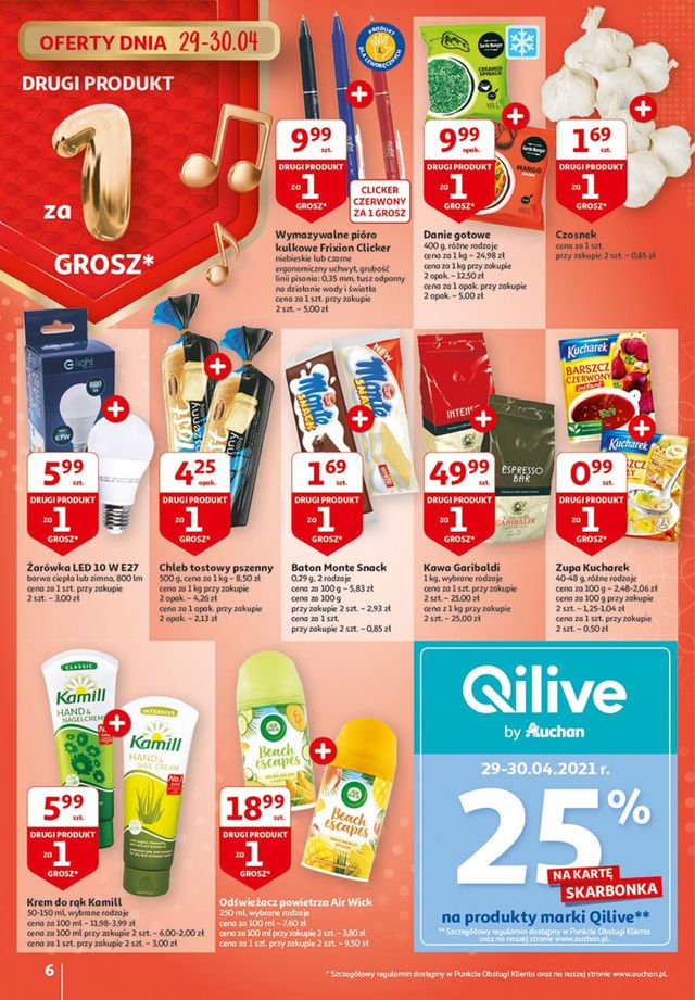 Auchan Gazetka od 29.04.2021