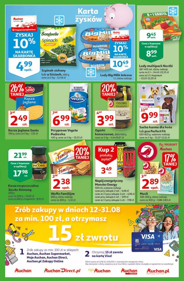 Auchan Gazetka od 12.08.2021