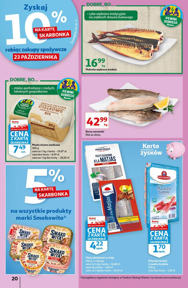 Auchan Gazetka od 21.10.2021