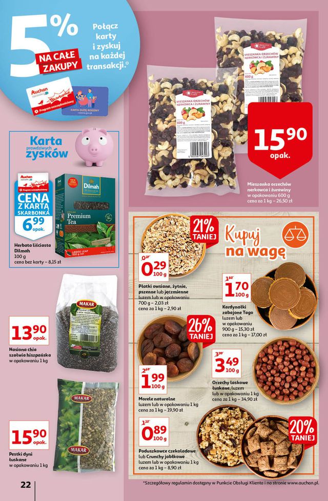Auchan Gazetka od 21.10.2021