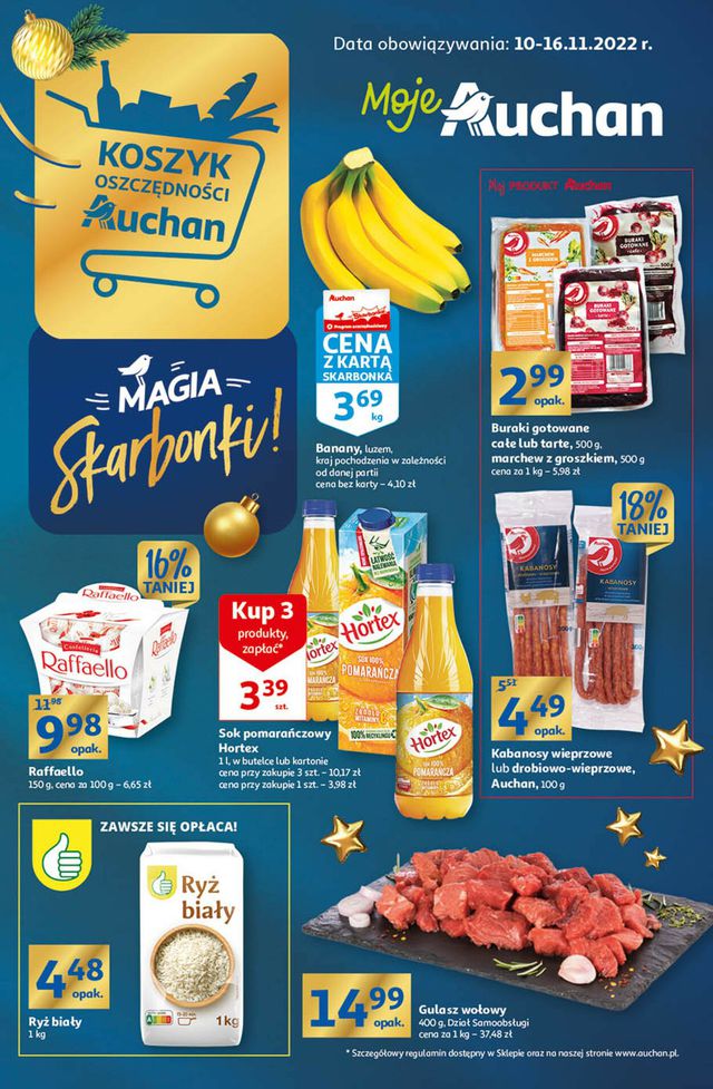 Auchan Gazetka od 10.11.2022