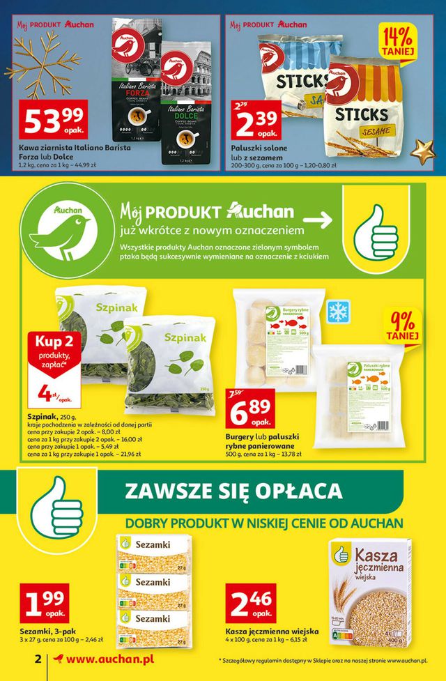 Auchan Gazetka od 17.11.2022