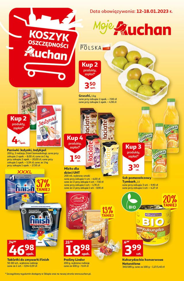 Auchan Gazetka od 12.01.2023