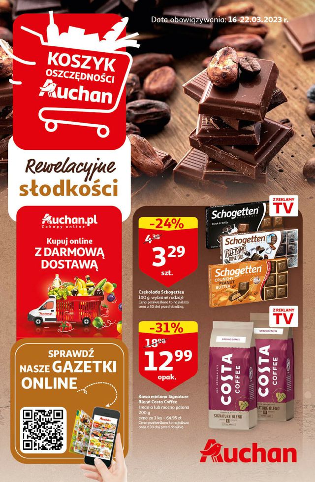 Auchan Gazetka od 16.03.2023
