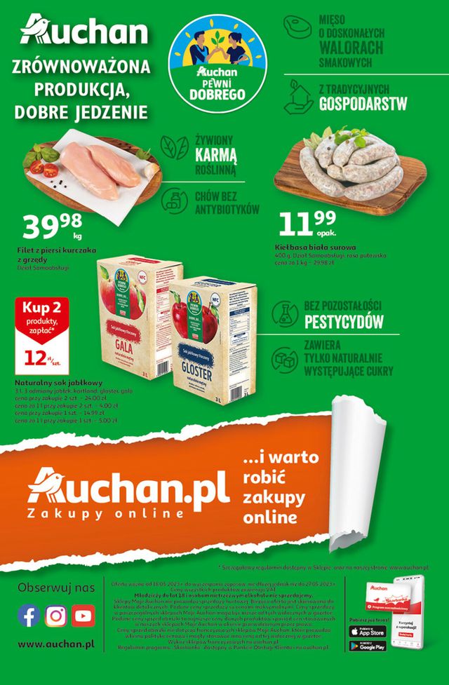 Auchan Gazetka od 18.05.2023