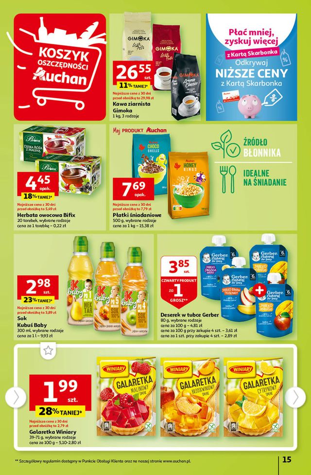 Auchan Gazetka od 27.07.2023
