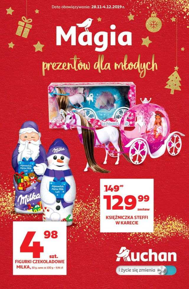 Auchan Gazetka od 28.11.2019