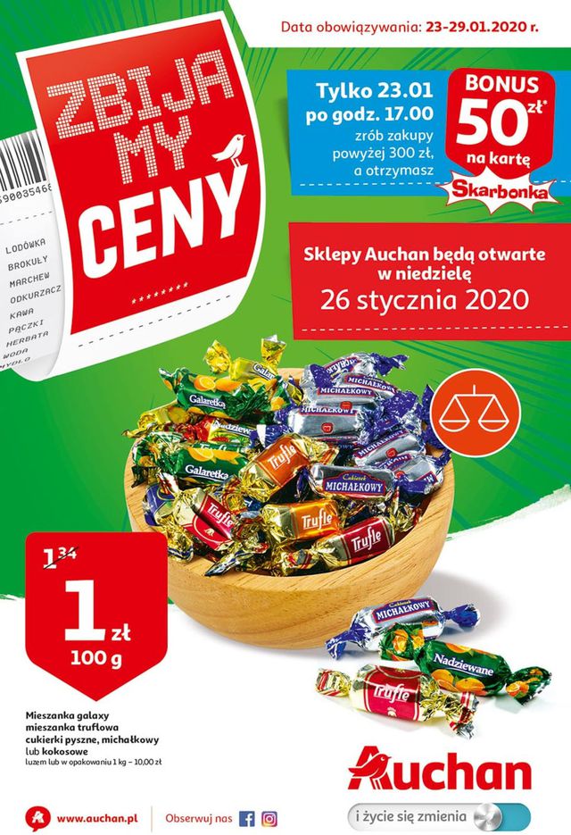 Auchan Gazetka od 23.01.2020