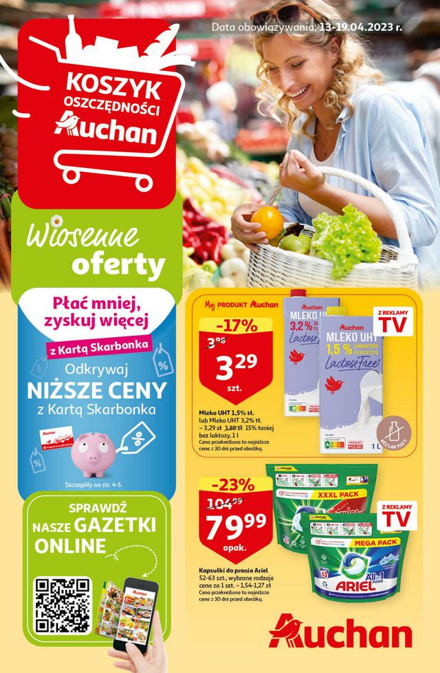 Auchan Gazetka od 13.04.2023