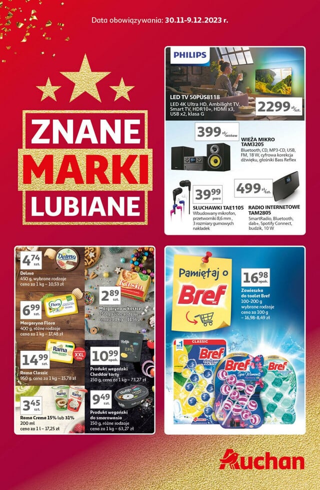 Auchan Gazetka od 30.11.2023