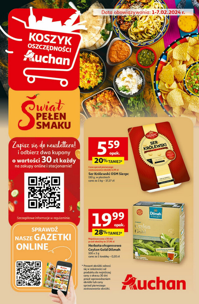 Auchan Gazetka od 01.02.2024