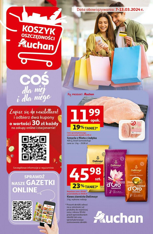 Auchan Gazetka od 07.03.2024
