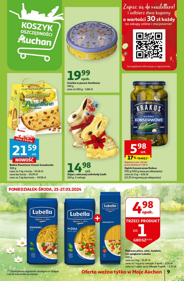 Auchan Gazetka od 21.03.2024