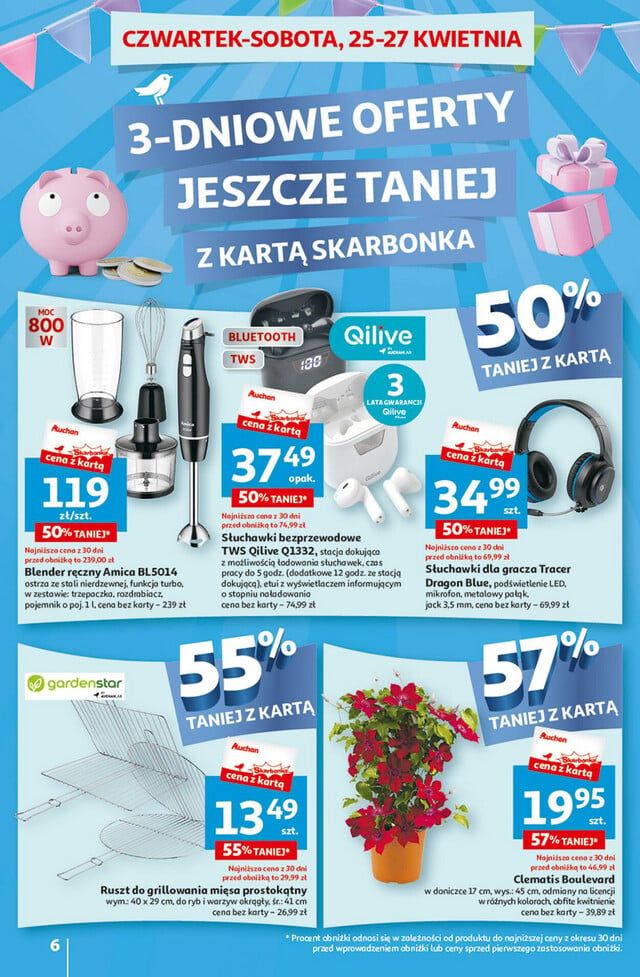Auchan Gazetka od 25.04.2024
