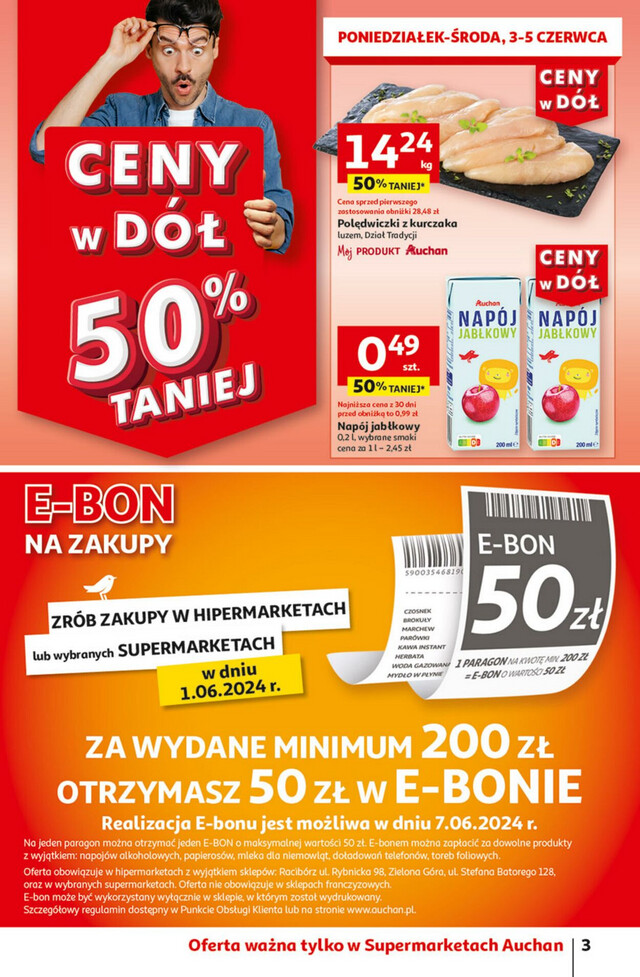 Auchan Gazetka od 31.05.2024