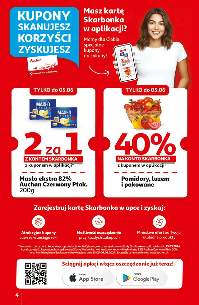 Auchan Gazetka od 31.05.2024