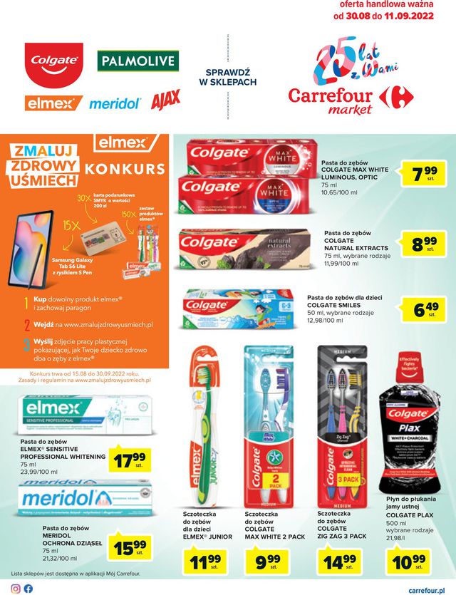 Carrefour Market Gazetka od 30.08.2022