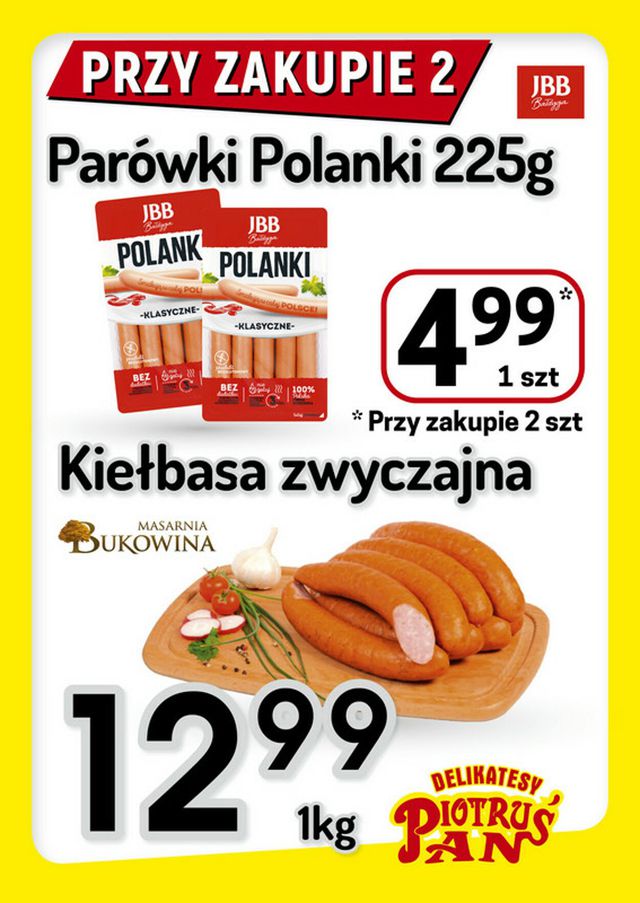 Delikatesy Piotruś Pan Gazetka od 31.05.2023