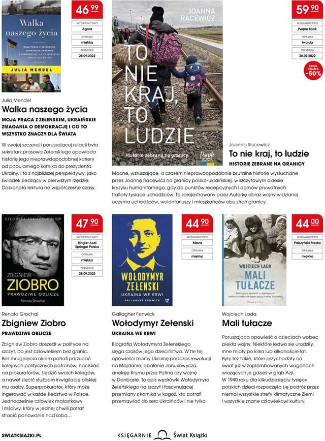 Świat Książki Gazetka od 06.09.2022