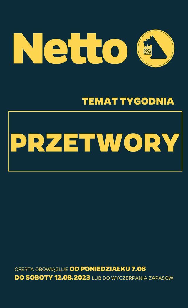 TESCO Gazetka od 07.08.2023