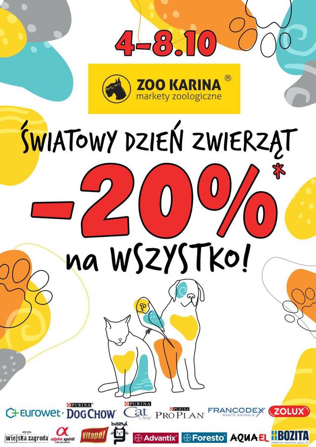 ZOO Karina Gazetka od 01.10.2021