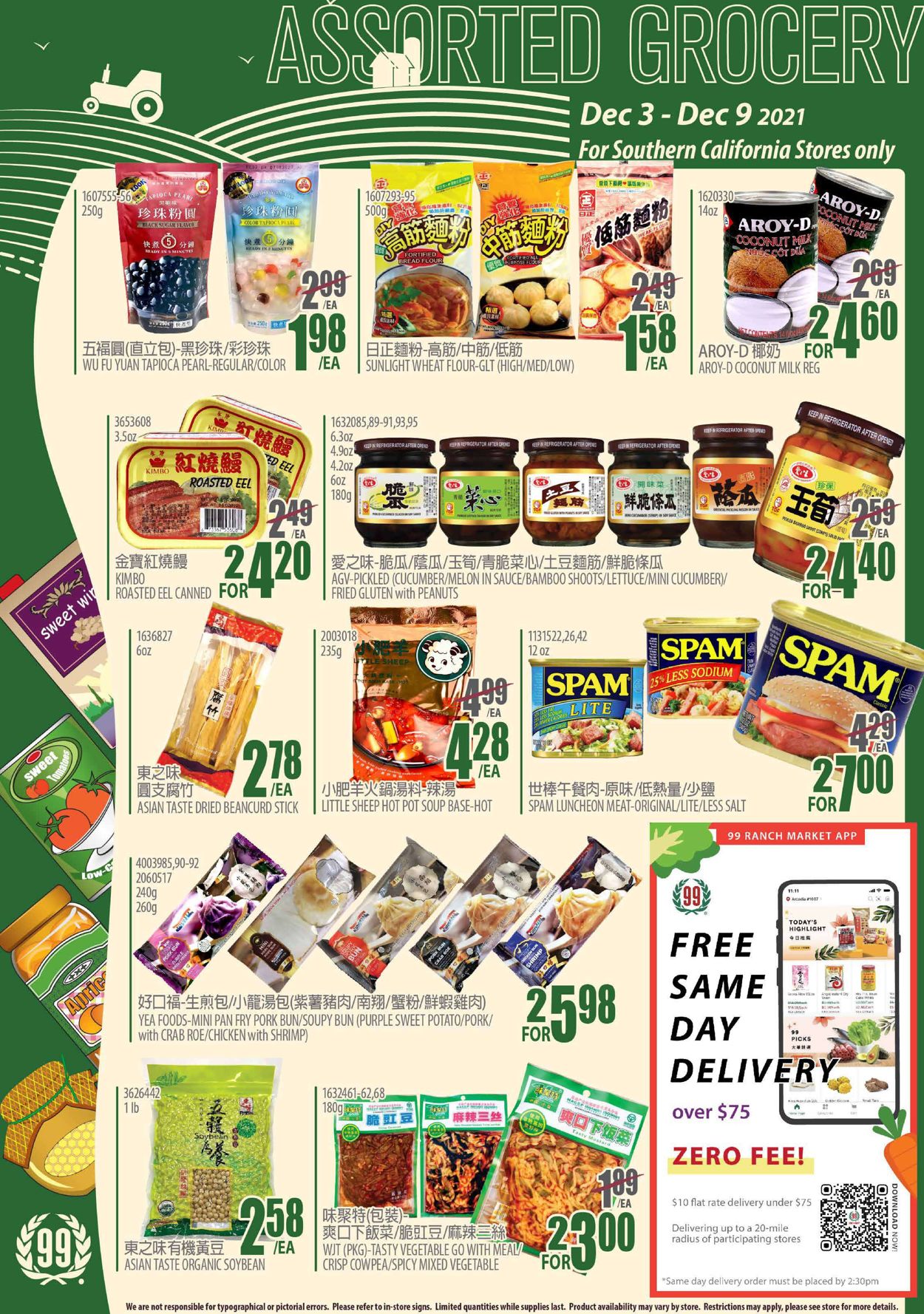 99 Ranch Ad from 12/03/2021