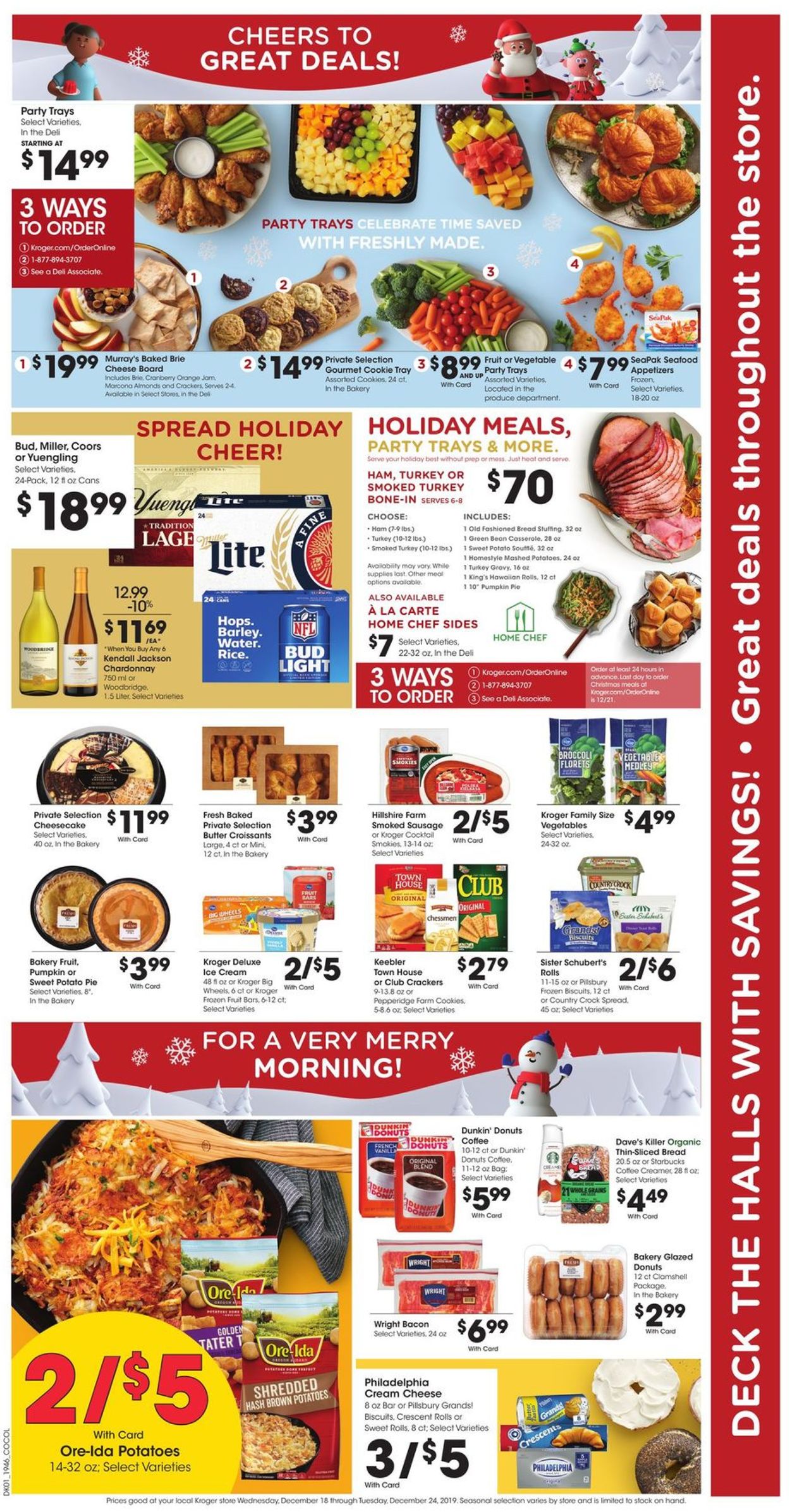 Kroger Ad from 12/18/2019