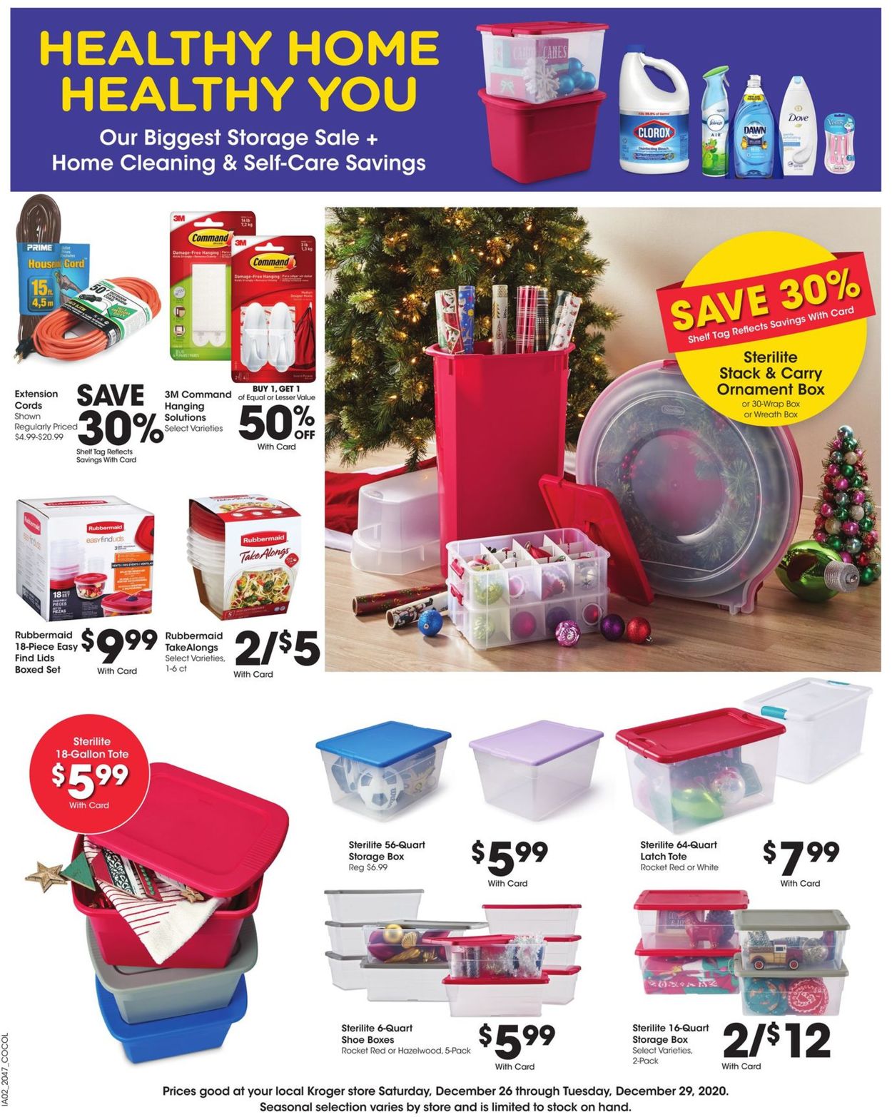 Kroger Ad from 12/26/2020