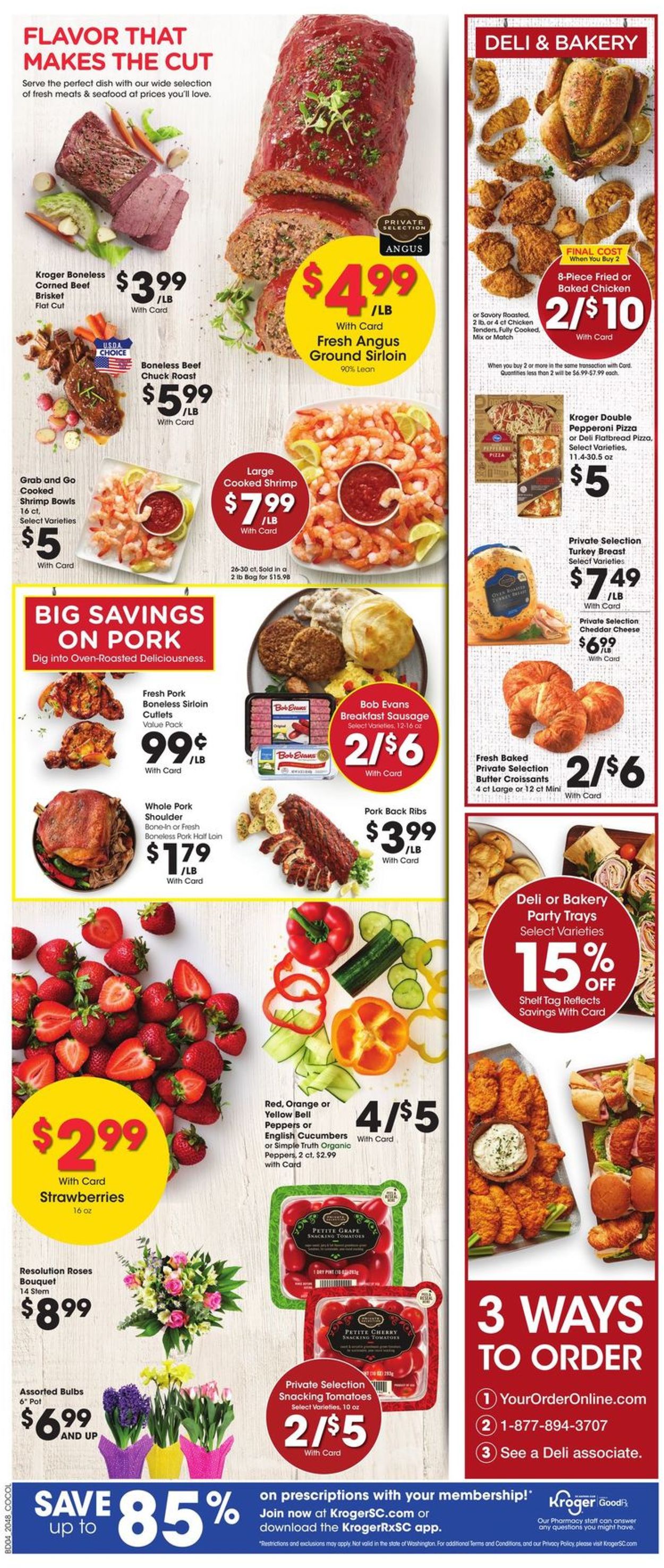 Kroger Ad from 12/30/2020