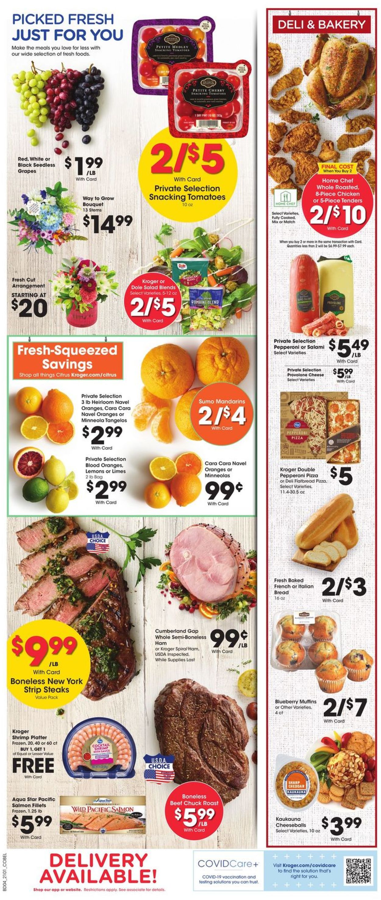 Kroger Ad from 02/03/2021