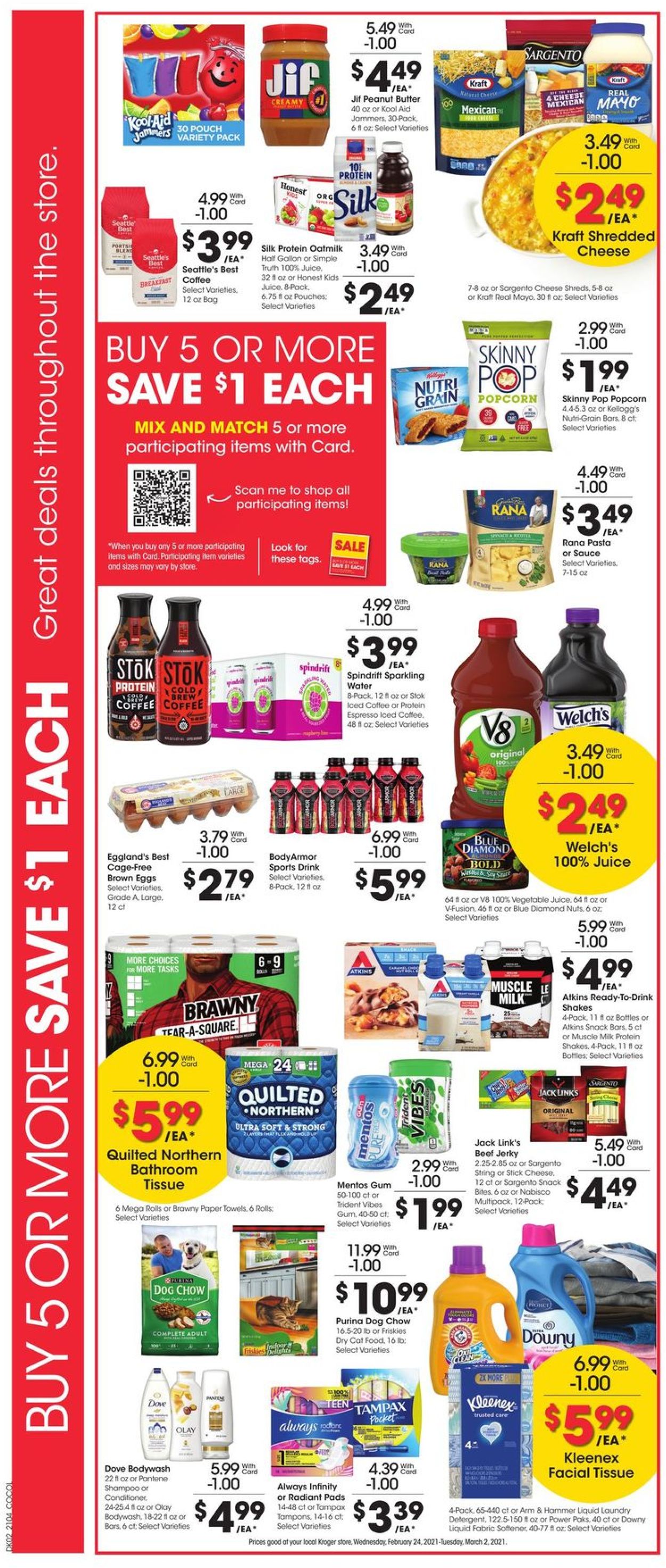 Kroger Ad from 02/24/2021
