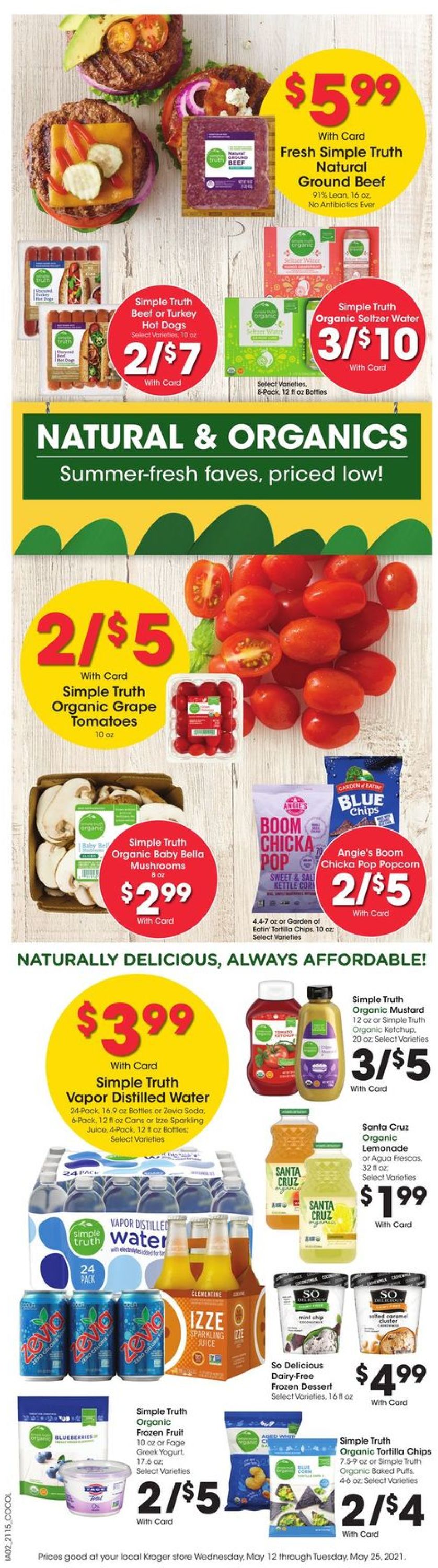 Kroger Ad from 05/12/2021