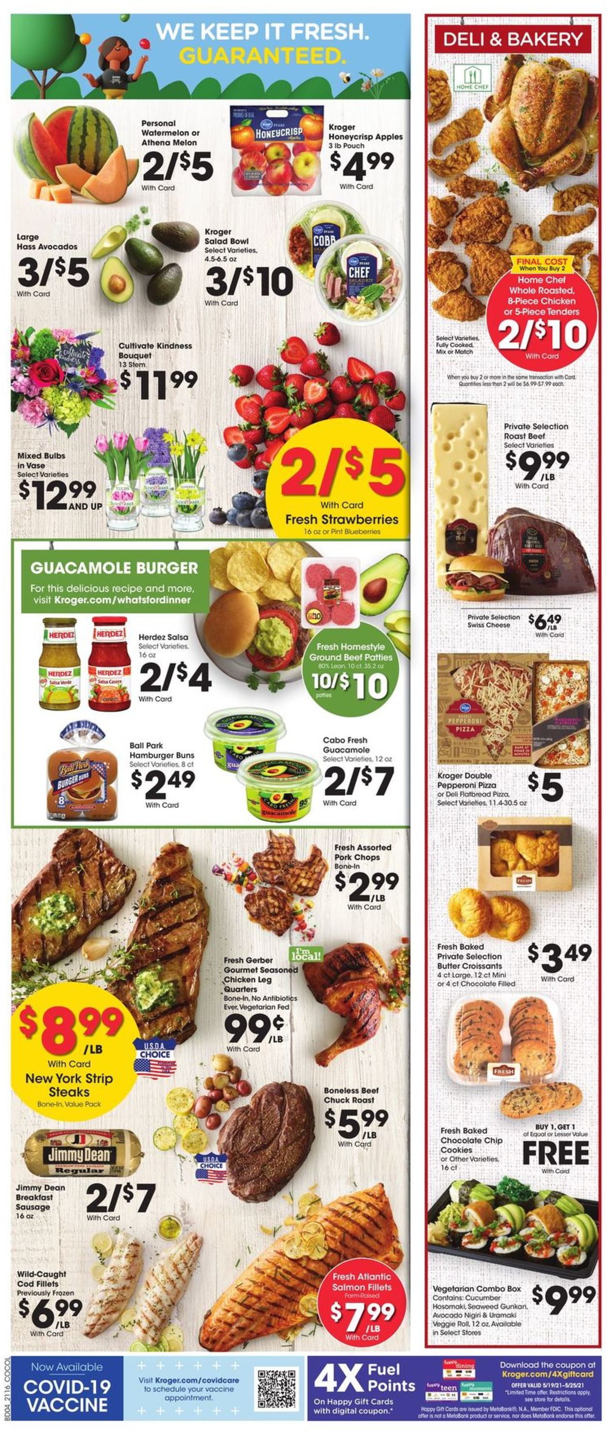 Kroger Ad from 05/19/2021
